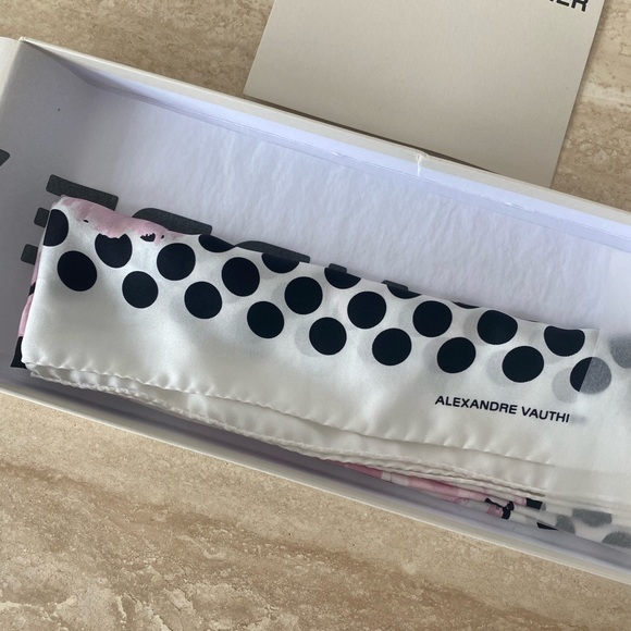 Alexander Vaulthier Silk Scarf - Picture 2 of 3